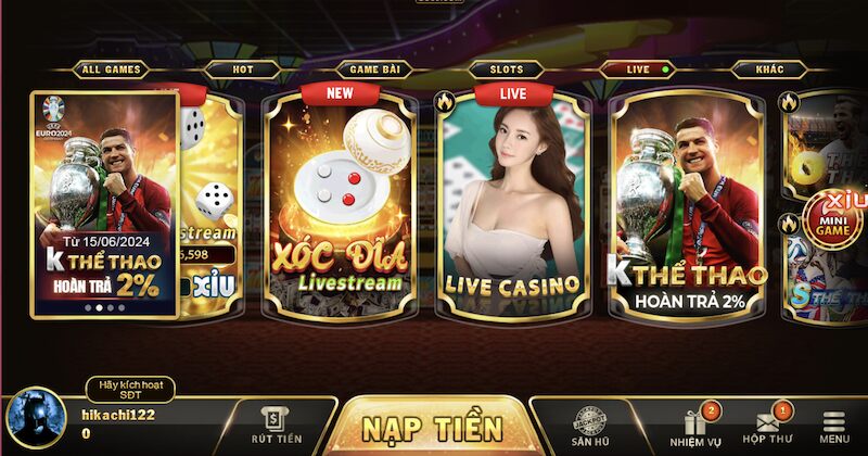 Live Casino Go88: Sòng bạc đỉnh cao và đẳng cấp năm 2025 2 Giới thiệu tổng quan Live Casino Go88